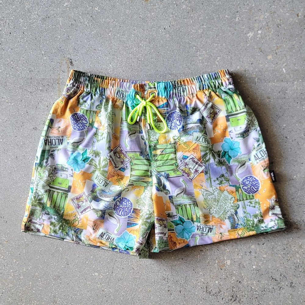 SNK ALOHA SURF SWIM SHORTS